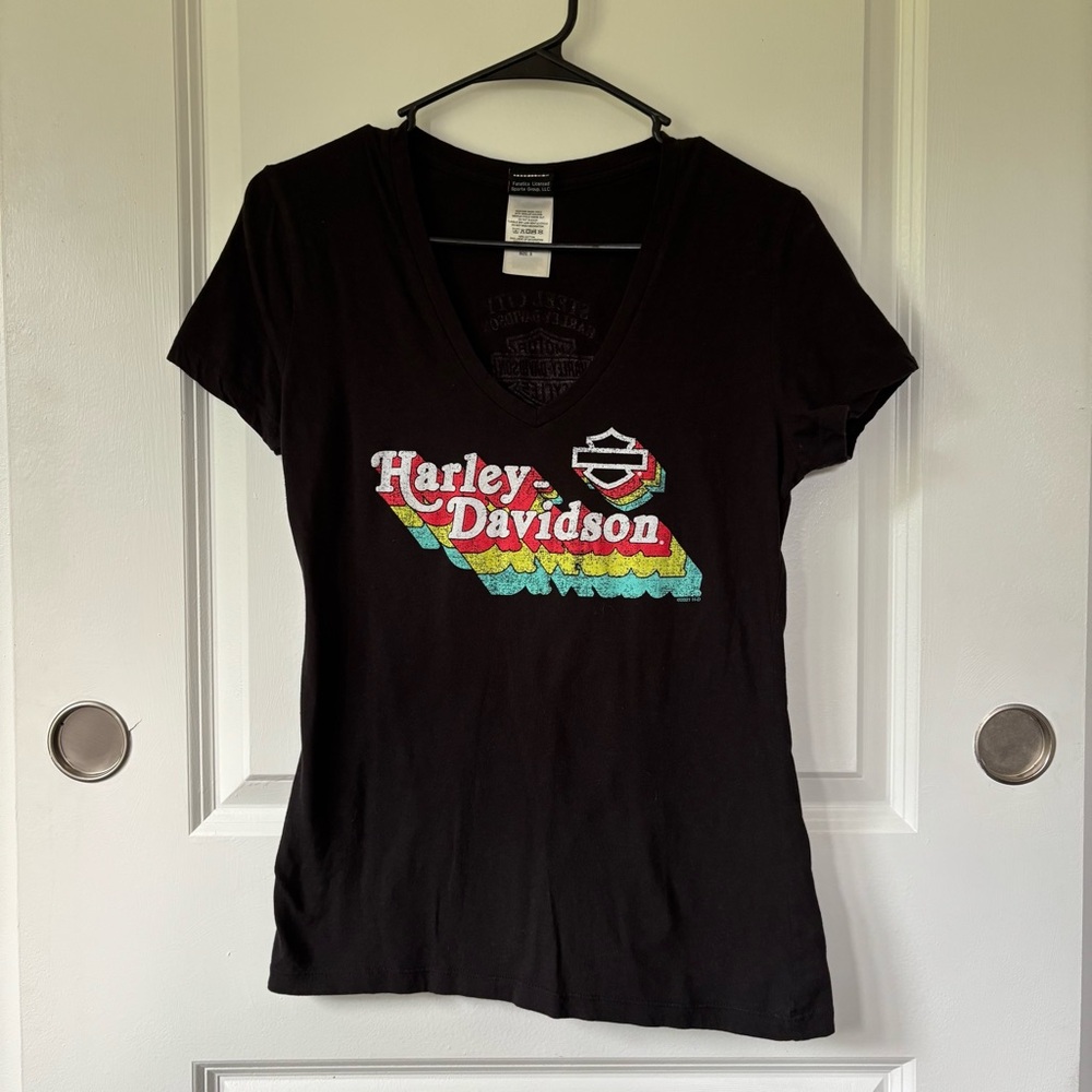 Harley-Davidson Women’s V-Neck T-Shirt